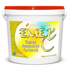 Vopsea Decorativa Texturata &ldquo;Emex&rdquo; - Bleu Pastel - Bid. 15 L