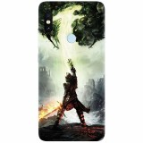Husa silicon pentru Xiaomi Mi A2, Green Dragon
