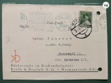 Romania Regala , carte postala ,cu corespondenta comerciala si avocateasca ROMANIA -GERMANIA ,societati internationale anul 1941, Circulata, Printata