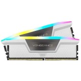 Memorie Vengeance RGB White 32GB DDR5 6000MHz CL36 Dual Channel Kit, Corsair