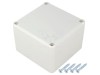 Carcasă Universală Polistiren Gri IP65 80x82x55mm, KRADEX