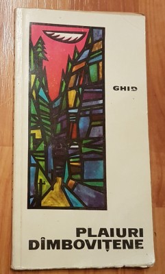 Plaiuri dambovitene . Ghid. Text de Dorin Iancu. Ilustratii de Elena Toma foto