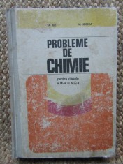 PROBLEME DE CHIMIE PENTRU CLASELE A IX-A SI A X-A-ST. ILIE, M. IONICA