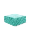 Lavetă microfibră universală, 250 GSM Chemicalworkz Allrounder Coating Towel 40x40 cm, turcoaz, set 10 buc