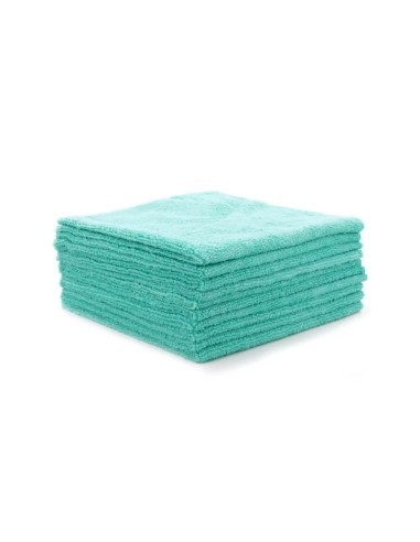 Lavetă microfibră universală, 250 GSM Chemicalworkz Allrounder Coating Towel 40x40 cm, turcoaz, set 10 buc