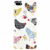Husa silicon pentru Huawei P9 Lite mini, Chickens