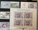 Teritoriul Sudic si Antarctic Francez (TAAF) 1989, An complet, serii MNH, Michel 244-258