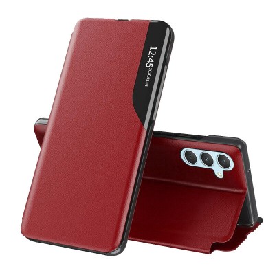 Husa Samsung A34 5G a346 Flip S-View Rosu foto