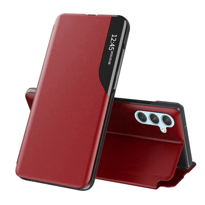Husa Samsung A34 5G a346 Flip S-View Rosu