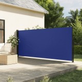 Copertina laterala retractabila de terasa, albastru, 170x300 cm GartenMobel Dekor, vidaXL