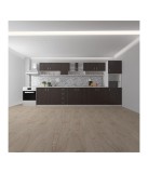 Bucatarie Roza 380cm Wenge, Pal melaminat, Corpuri superioare si inferioare complete