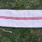 Sac vechi de panza, pentru faina, tesut in razboi, 41cm x 117cm