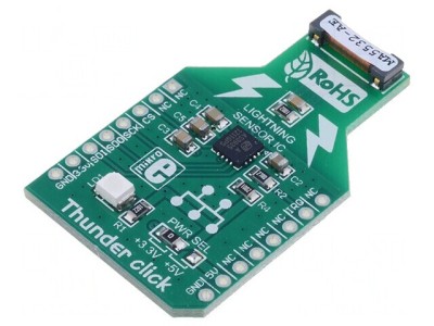 Detector Fulger SPI AS3935 Thunder Click foto