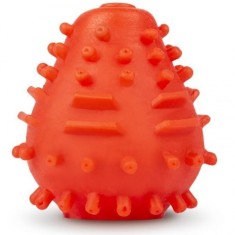 G-VIBE - REUSABLE TEXTURED MASTURBATOR EGG RED foto