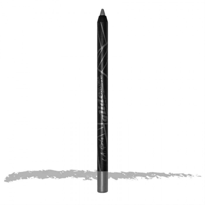 Creion pentru ochi tip gel ultrarezistent L.A. Girl Glide Pencil, 1.2g - 368 Silver Streak