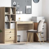 Birou vidaXL Stejar Sonoma, 70x40x76 cm, Lemn Prelucrat, Bej, Birou Calculator