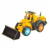 Excavator cu frictiune, lumina/sunet, 29x11x13 cm, China