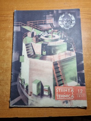 stiinta si tehnica decembrie 1957-art.autobuzele romanesti,din delta la braila foto