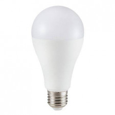 Bec LED A65 E27 15W 6400K alb rece chip Samsung V-TAC