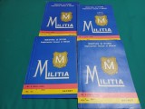 BULETINUL MILIȚIA* &Icirc;N AJUTORUL PREGĂTIRII DE SPECIALITATE * NR. 1-4* 1985 *AN COMPLET * 2 3 3