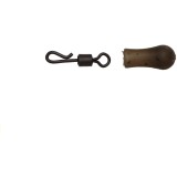 Agrafa rapida Detek QC Swivel Bead Nr.8 5buc, DAM