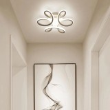 Lustra LED PANZEA, 36W, lumina Rece/Calda/Neutra, Alb