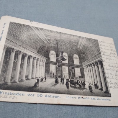 CARTE POSTALA 1908 CIRCULATA foto