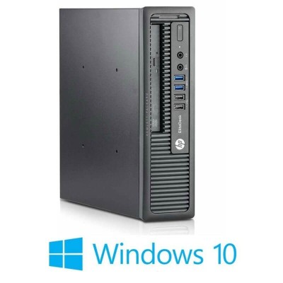 Calculatoare HP EliteDesk 800 G1 USDT, Quad Core i7-4790S, SSD, Win 10 Home foto