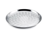 Tava rotunda pentru servire, inox, diametru 40 cm