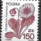 B2243 - Polonia 1989 - Flora neuzat,perfecta stare