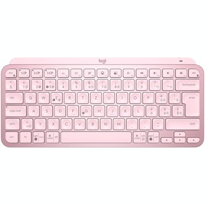 LOGITECH MX Keys Mini Minimalist Wireless Illuminated Keyboard - ROSE - US INTL - 2.4GHZ/BT - INTNL LOGITECH, &amp;quot;920-010500&amp;quot; (timbru verde 0.8 lei) foto