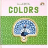 Carte interactiva "Colors" pentru prescolari, cu forme tactile reliefate si text in rime