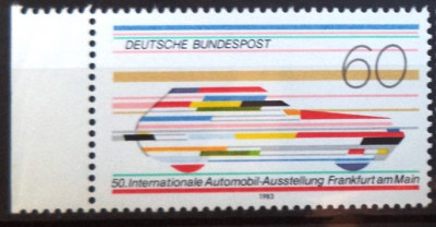 Germania 1983 - AUTOMOBILE MODERNE, SERIE MNH, DG10 foto