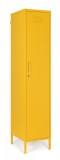 Cumpara ieftin Dulap otel galben Cambridge 46x38x185 cm
