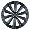 Set 4 Capace Roti 14 inchi (R14) Fame Negru, Compatibile Cu SsangYoung, Autohelix MSA