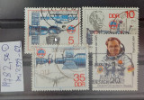 TS21 - Timbre serie DDR 1978 Mi 2359-62 Cosmos, Stampilat