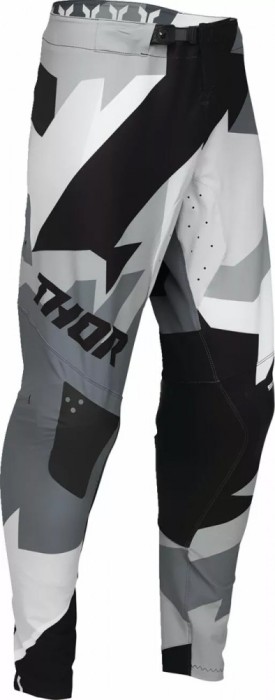 Pantaloni motocross Thor SportMode Brave, culoare negru/gri, marime 32 Cod Produs: MX_NEW 290111481PE