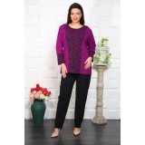 Compleu Elegant Lulu Mov - 60Marimea