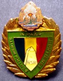 I.371 INSIGNA MILITARA GRANICERI MI ROMANIA RSR PENTRU MERITE IN PAZA FRONTIEREI