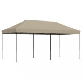 Cumpara ieftin Cort de petrecere pliabil Pop-Up, taupe, 580x292x315 cm