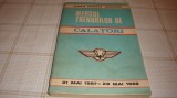 Mersul trenurilor de calatori CFR 31 mai 1987 - 28 mai 1988