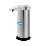 Cumpara ieftin Dozator cu senzor pentru sapun lichid din inox 250 ml