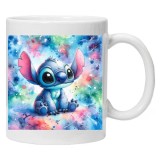 Cana alba personalizata &quot;STITCH 1&quot;, INOVATIX&reg;️. 330ml, Oem