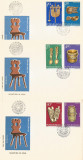 (No4) FDC ROMANIA-Sculptura in lemn, 1978