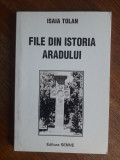 File din istoria Aradului - Isaia Tolan / R4P2S, Alta editura