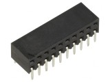 Soclu pini mamă 2,54mm 20 PIN THT PCB
