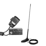 Kit Statie Radio CB Midland M Zero Plus + Antena Pni Extra 45 Cu Magnet MID-PACK22