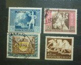 Set timbre Germania Deutsches Reich 1942 1943 Caleașca Tag der Briefmarke Cai - A228