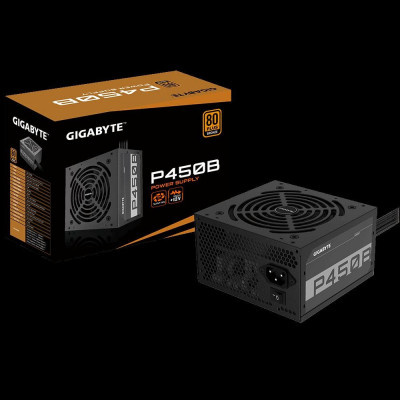 Sursa gigabyte p450b 450w atx form 80 plus bronze eff. 85% active pfc atx12v v2.31 foto