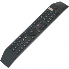 Telecomanda pentru TV, Compatibila Hitachi, RC49141, LCD, cu Netflix